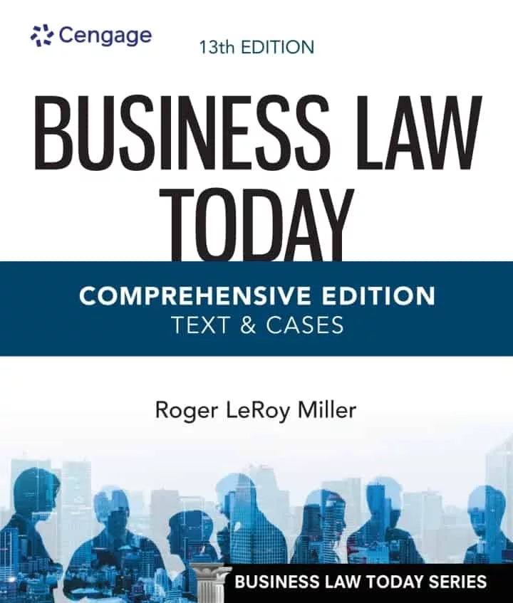 Business Law Today, Comprehensive (13th Edition) – PDF