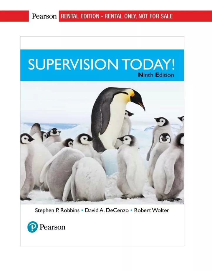 Supervision Today! (9th Edition) – PDF