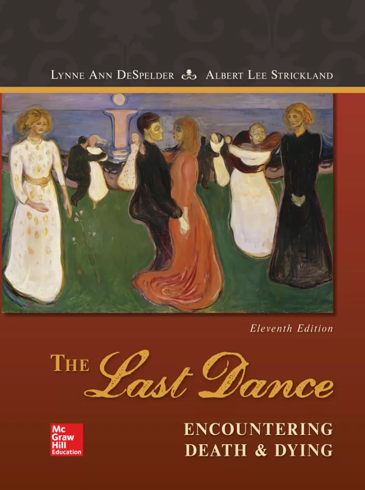 The Last Dance: Encountering Death and Dying (11th Edition) – PDF