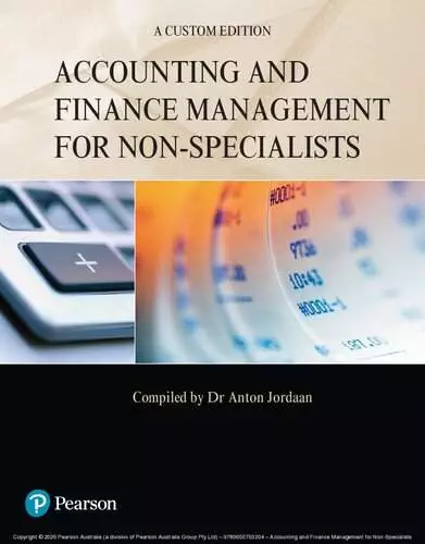 Accounting and Finance Management for Non-Specialist (Custom Edition) – PDF