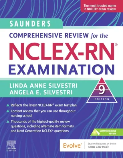 Saunders Comprehensive Review for the NCLEX-RN Examination (9th Edition) – PDF