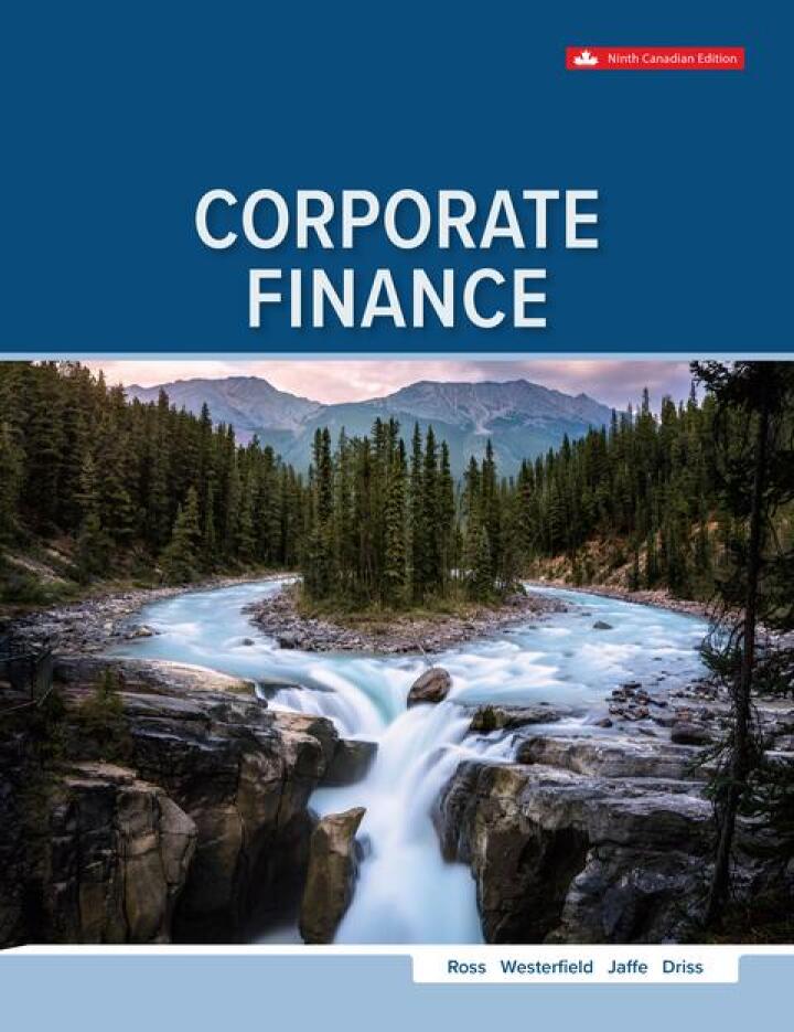 Corporate Finance (9th Canadian Edition) – PDF