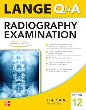 Lange Q and A Radiography Examination (12th Edition) – PDF